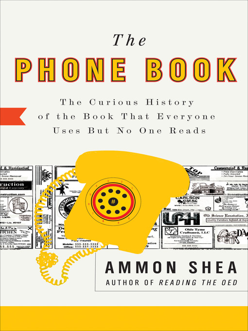 Cover image for The Phone Book